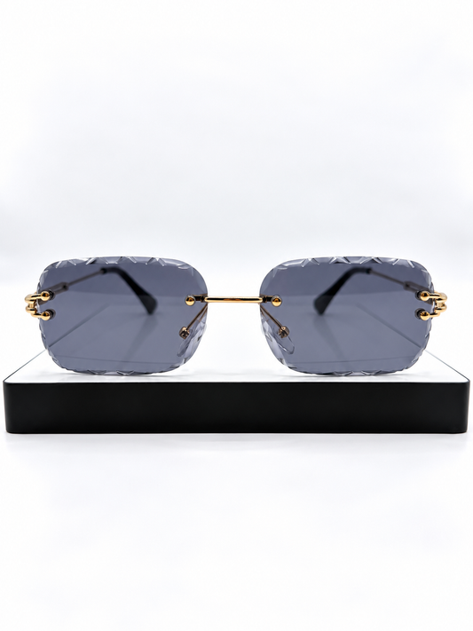 Crystal cut black