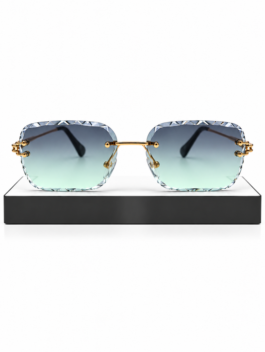 Crystal Cut Khaki Green