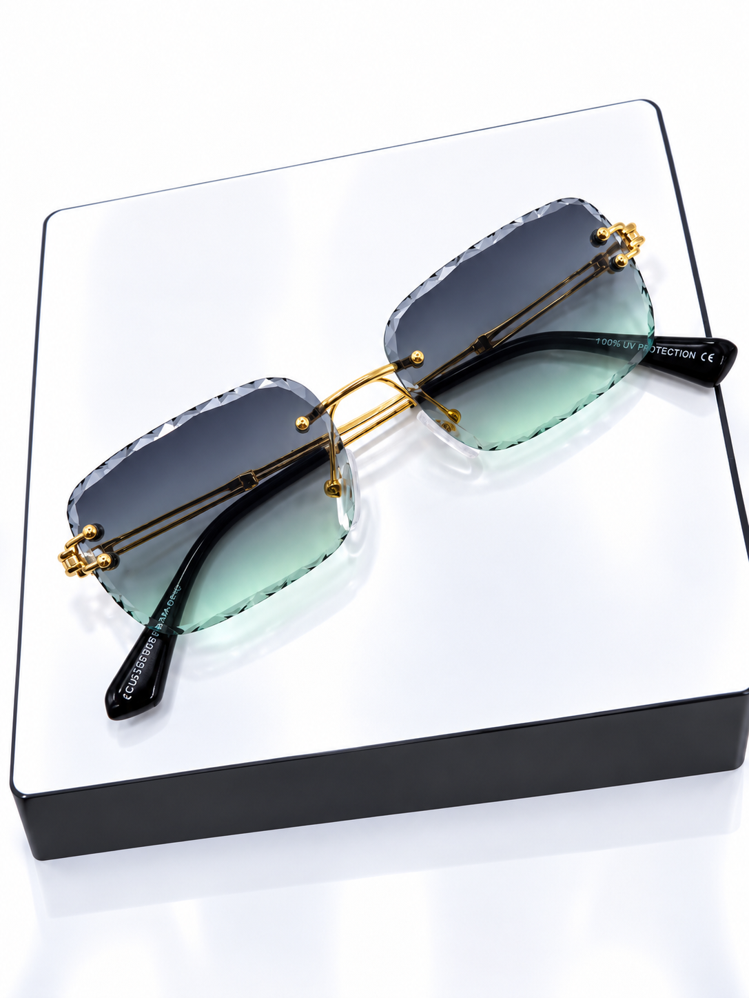 Crystal Cut Khaki Green
